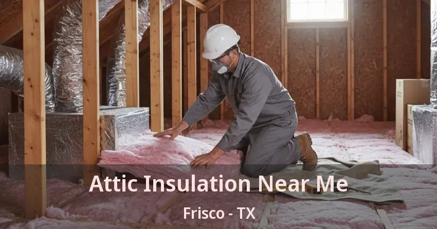 Attic Insulation Near Me Frisco - TX Attic Insulation Near Me Frisco - TX