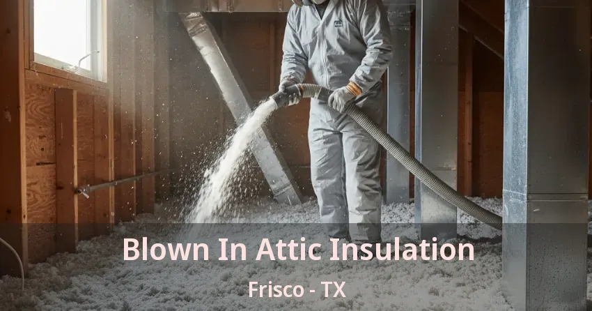 Blown In Attic Insulation Frisco - TX
