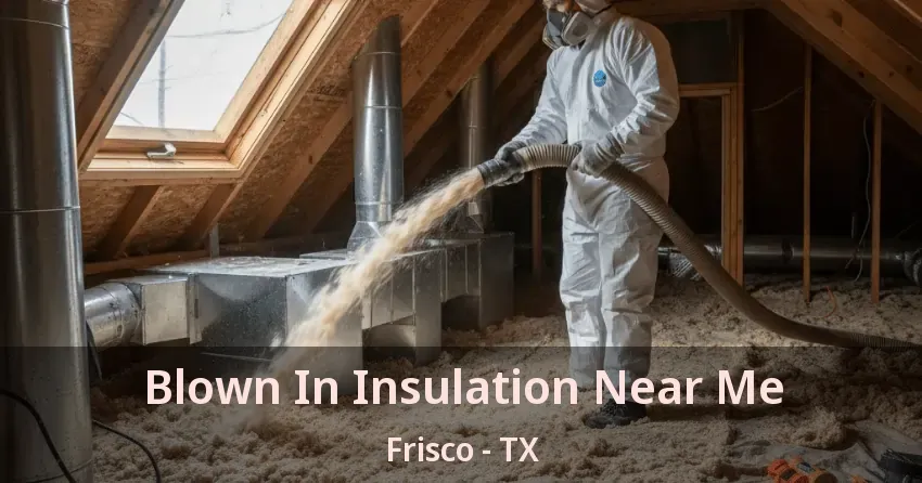 Blown In Insulation Near Me Frisco - TX