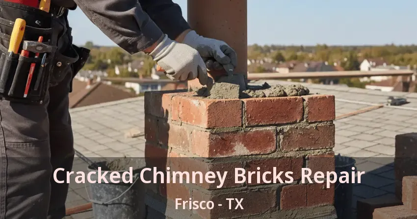 Cracked Chimney Bricks Repair Frisco - TX