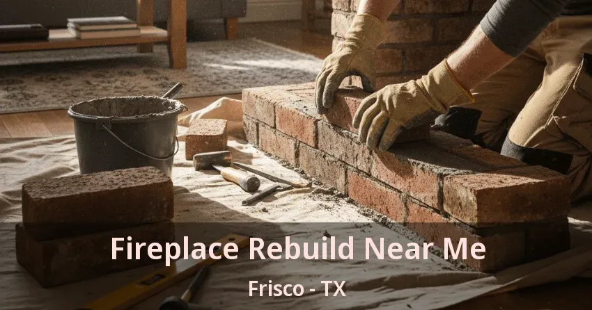 Fireplace Rebuild Near Me Frisco - TX