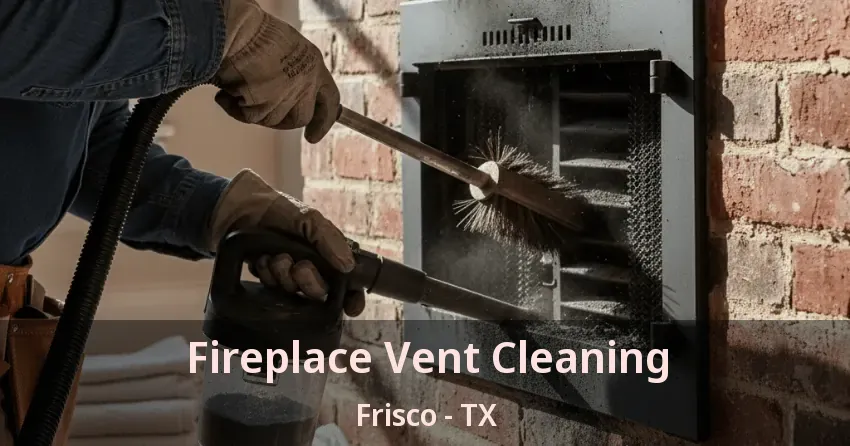 Fireplace Vent Cleaning Frisco - TX