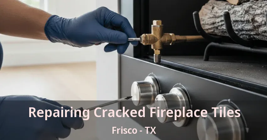 Repairing Cracked Fireplace Tiles Frisco - TX